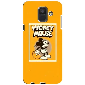 Чехлы с принтом Микки Маус на Samsung Galaxy A6 2018, A600F (Испуганный Микки)