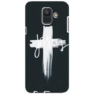 Чехлы для Самсунг А6 (2018) (Крест Иисуса) (Jesus)