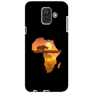 Літній Чохол на Samsung Galaxy A6 2018, A600F (Карта)