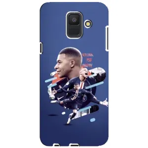 Чехол (TPU) с Футболистом на Samsung Galaxy A6 2018, A600F (Килиан)