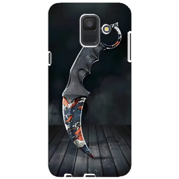 Чехол с рисунком «Кинжал КС ГО» для Samsung Galaxy A6 2018 (A600F) Чехол с рисунком «Кинжал КС ГО» для Samsung Galaxy A6 2018 (A600F)