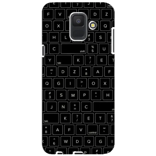 Чехол с рисунком «Клавиатура» для Samsung Galaxy A6 2018 (A600F) Чехол с рисунком «Клавиатура» для Samsung Galaxy A6 2018 (A600F)