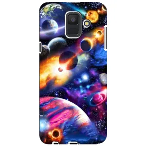 Чехлы КОСМОС для Samsung Galaxy A6 2018, A600F (Космический мир)