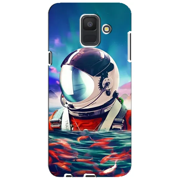 Чехол с рисунком «Космонавт в воде» для Samsung Galaxy A6 2018 (A600F) Чехол с рисунком «Космонавт в воде» для Samsung Galaxy A6 2018 (A600F)