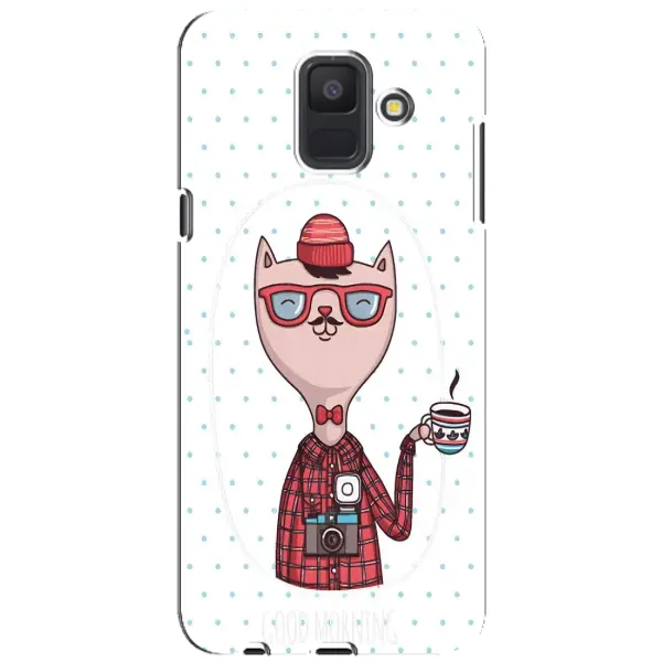 Чехол с рисунком «Кот аристократ» для Samsung Galaxy A6 2018 (A600F) Чехол с рисунком «Кот аристократ» для Samsung Galaxy A6 2018 (A600F)