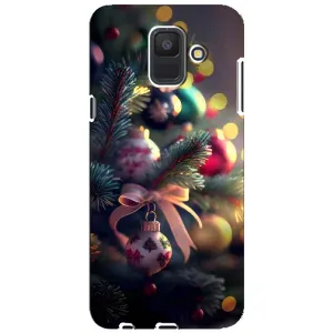 Чехлы на Новый Год Samsung Galaxy A6 2018, A600F (Красивая елочка)