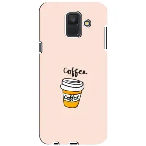 Чохол з зображенням смачної їжі для Samsung Galaxy A6 2018, A600F (Кружка Кави)