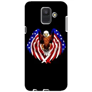 Чохол Прапор USA для Samsung Galaxy A6 2018, A600F (Крила США)