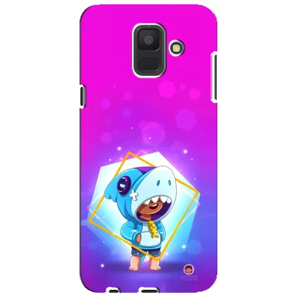 Чехол с рисунком «Леон в костюме Акулы» для Samsung Galaxy A6 2018 (A600F)