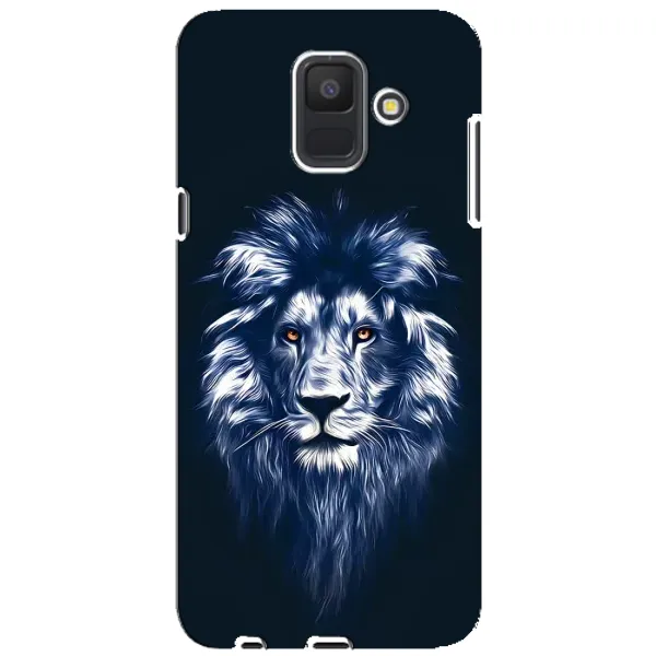 Чехол с рисунком «Лев - синий» для Samsung Galaxy A6 2018 (A600F) Чехол с рисунком «Лев - синий» для Samsung Galaxy A6 2018 (A600F)