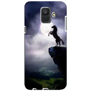 Чехлы с изображением разных животных для Samsung Galaxy A6 2018, A600F (Лошадь)