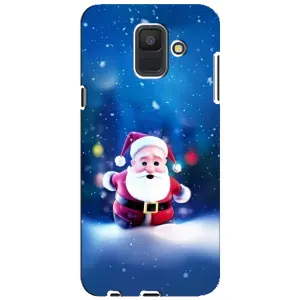 Чехлы на Новый Год Samsung Galaxy A6 2018, A600F (Маленький Дед Мороз)