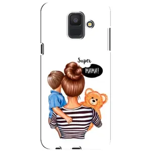 Чохли для МАМИ на Samsung Galaxy A6 2018, A600F (Мама і син)