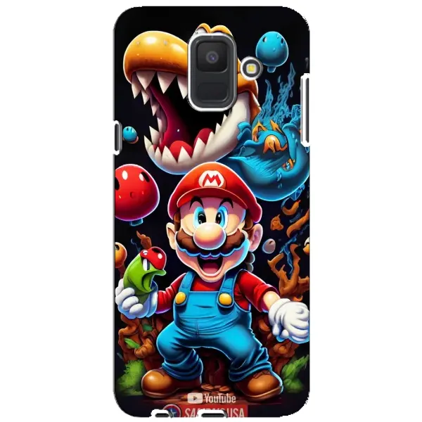 Чехол с рисунком «Марио» для Samsung Galaxy A6 2018 (A600F) Чехол с рисунком «Марио» для Samsung Galaxy A6 2018 (A600F)
