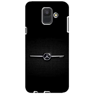 Силіконовий бампер з картинкою машини на Samsung Galaxy A6 2018, A600F (Mercedes)