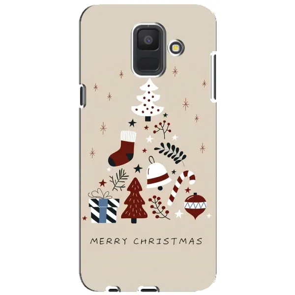 Чехол с рисунком «Merry Christmas» для Samsung Galaxy A6 2018 (A600F) Чехол с рисунком «Merry Christmas» для Samsung Galaxy A6 2018 (A600F)