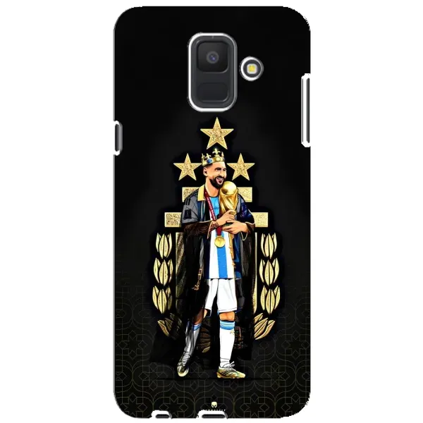 Чехол с рисунком «Месси король» для Samsung Galaxy A6 2018 (A600F) Чехол с рисунком «Месси король» для Samsung Galaxy A6 2018 (A600F)