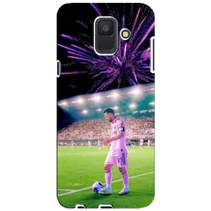 Чехлы Лео Месси в Майами на Samsung Galaxy A6 2018, A600F (Месси в Майами)