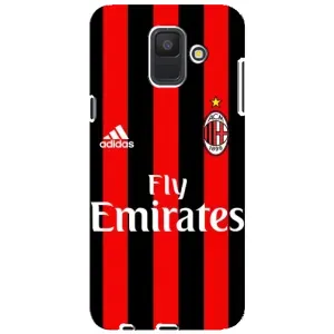 Чехлы с ТОП Футбольными клубами на Samsung Galaxy A6 2018, A600F (Milan)