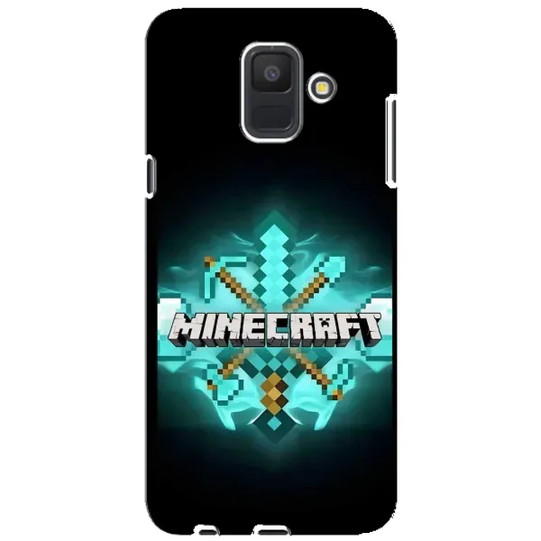 Чехол с рисунком «MineCraft 2» для Samsung Galaxy A6 2018 (A600F)