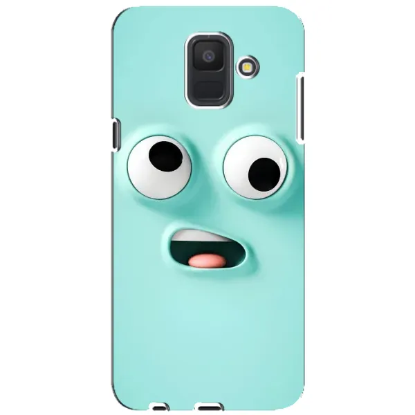 Чехол с рисунком «Забавное мятное лицо» для Samsung Galaxy A6 2018 (A600F) Чехол с рисунком «Забавное мятное лицо» для Samsung Galaxy A6 2018 (A600F)