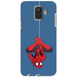 Чохол Супергерой Людина Павук на Samsung Galaxy A6 2018, A600F (На павутині)