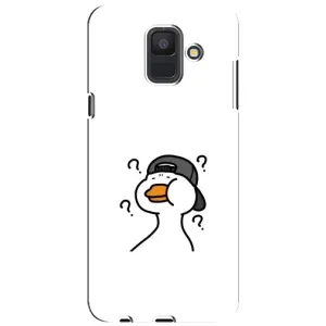 Бампер з принтом Меми для Samsung Galaxy A6 2018, A600F (Нерозуміння)