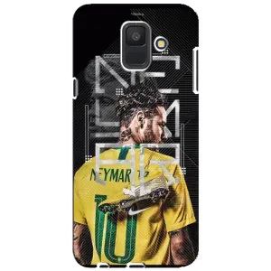 Силиконовый Чехол Samsung Galaxy A6 2018, A600F (Neymar 10)
