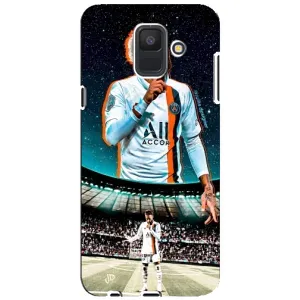 Силиконовый Чехол Samsung Galaxy A6 2018, A600F (Неймар ПСЖ)