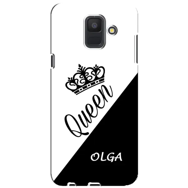 Чехол с рисунком «OLGA» для Samsung Galaxy A6 2018 (A600F)