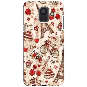 Чехол с Эйфелевой башней на Samsung Galaxy A6 2018, A600F (Париж мечта)