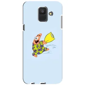 Чехлы с Патриком на Samsung Galaxy A6 2018, A600F (Патрик с подушкой)