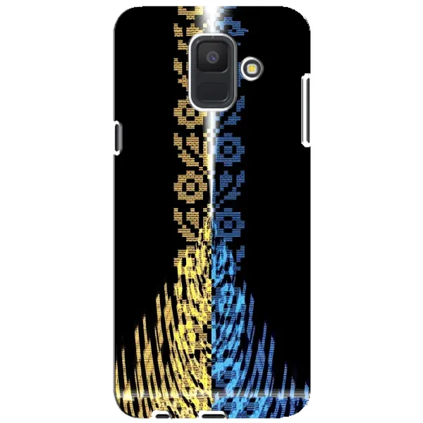 Чехол с рисунком «Патриотическая вышиванка» для Samsung Galaxy A6 2018 (A600F) Чехол с рисунком «Патриотическая вышиванка» для Samsung Galaxy A6 2018 (A600F)