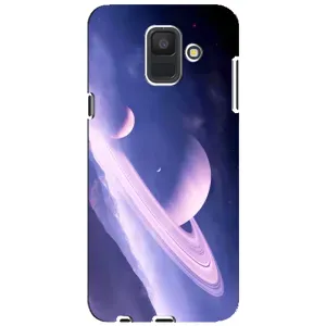 Чехлы КОСМОС для Samsung Galaxy A6 2018, A600F (Планета в космосе)