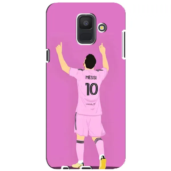 Чехол с рисунком «Празднование Месси» для Samsung Galaxy A6 2018 (A600F) Чехол с рисунком «Празднование Месси» для Samsung Galaxy A6 2018 (A600F)