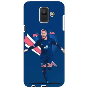 Силиконовый Чехол Samsung Galaxy A6 2018, A600F (Празднование Неймара)