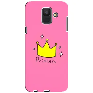 Дівчачий Чохол для Samsung Galaxy A6 2018, A600F (Princess)