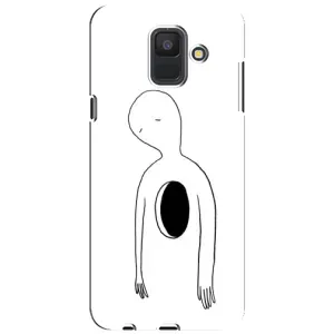 Чехлы со смыслом для Samsung Galaxy A6 2018, A600F (Пустота)