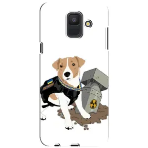 Чохол з принтом Песика Патрон для Samsung Galaxy A6 2018, A600F (Пес Патрон з ракетою)