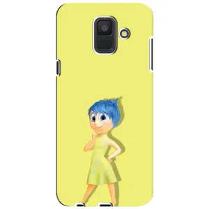 Чехол Головоломка для Samsung Galaxy A6 2018, A600F - (AlphaPrint) (Радость)