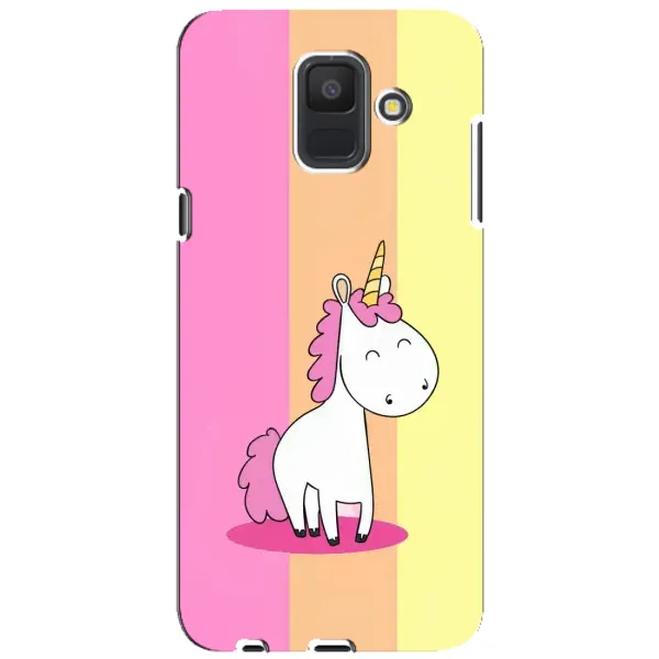 Чехол с рисунком «Радужный Единорог» для Samsung Galaxy A6 2018 (A600F) Чехол с рисунком «Радужный Единорог» для Samsung Galaxy A6 2018 (A600F)