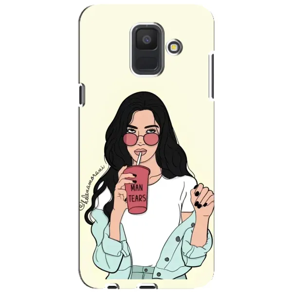 Чехол с рисунком «С напитком» для Samsung Galaxy A6 2018 (A600F) Чехол с рисунком «С напитком» для Samsung Galaxy A6 2018 (A600F)
