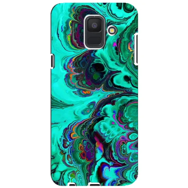 Чехол с рисунком «Салатный мрамор» для Samsung Galaxy A6 2018 (A600F) Чехол с рисунком «Салатный мрамор» для Samsung Galaxy A6 2018 (A600F)
