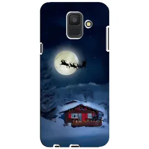 Чехол Санта Клаус для Samsung Galaxy A6 2018, A600F (Санта)