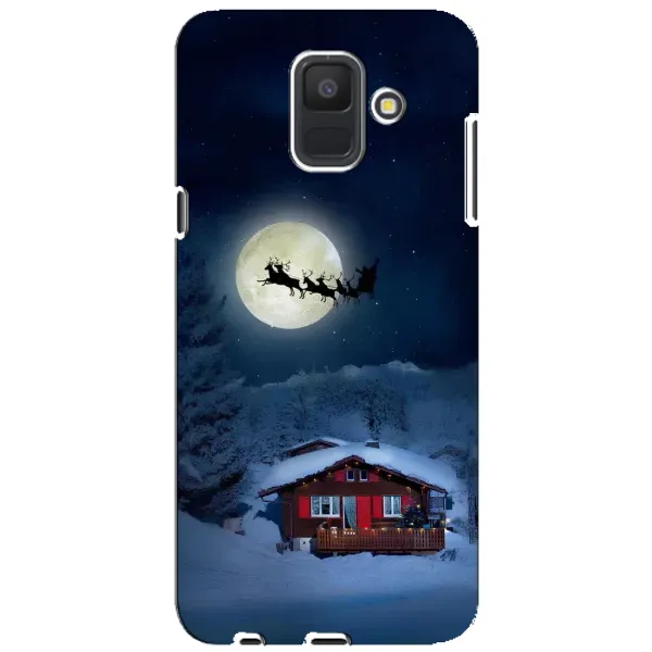 Чехол с рисунком «Санта» для Samsung Galaxy A6 2018 (A600F) Чехол с рисунком «Санта» для Samsung Galaxy A6 2018 (A600F)