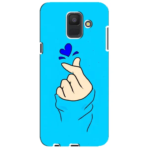 Чехол с рисунком «Сердце на синем» для Samsung Galaxy A6 2018 (A600F) Чехол с рисунком «Сердце на синем» для Samsung Galaxy A6 2018 (A600F)