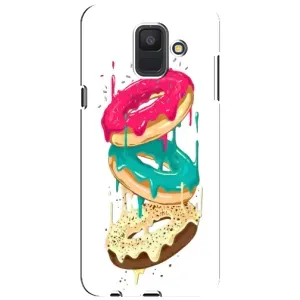 Чохол з зображенням смачної їжі для Samsung Galaxy A6 2018, A600F (Соковиті пончики)