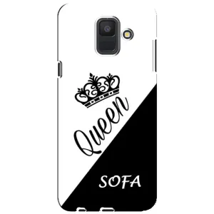 Чехлы для Samsung Galaxy A6 2018, A600F - Женские имена (SOFA)