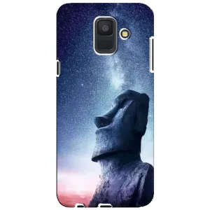 Силиконовые Чехлы (смешные стикеры) для Samsung Galaxy A6 2018, A600F