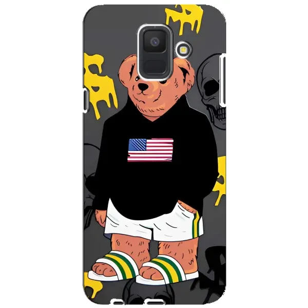 Чехол с рисунком «Teddy USA» для Samsung Galaxy A6 2018 (A600F) Чехол с рисунком «Teddy USA» для Samsung Galaxy A6 2018 (A600F)